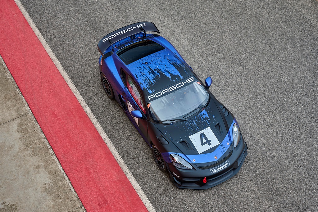 Porsche 718 Cayman GT4 RS Clubsport.
(Foto: Porsche AG)